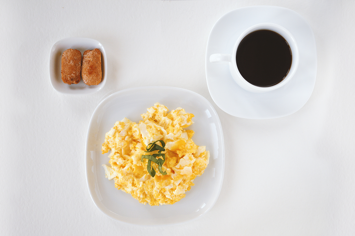 طرز تهیه تخم مرغ اسکرامبل خامه ای برای صبحانه