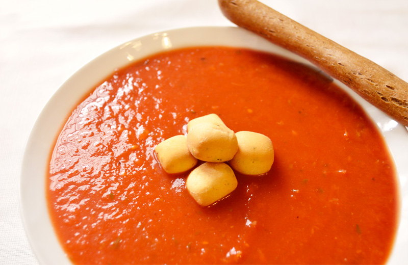 چطور سوپ گوجه فرنگی آسان درست کنیم